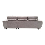 Canapea Londe, colț stânga, Diverse culori, 273x211x92 cm - Bej - Gri | SKU: 371-000035 | Canapea Londe, colț stânga, 273x211x92 cm, varianta Bej - Gri, produs pentru amenajarea locuinței, disponibil online în România la CasaMob