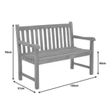 Canapea Nat Boho, Natural, 120x57x96 cm
