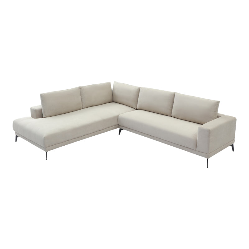 Gri | SKU: 074-000107 | Canapea Porema, colț dreapta, Gri, 270x184x93 cm, varianta Gri, produs pentru amenajarea locuinței, disponibil online în România la CasaMob
