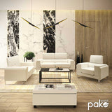 Canapea Shea 2 Locuri Ivory, Bej, 158x80x87 cm