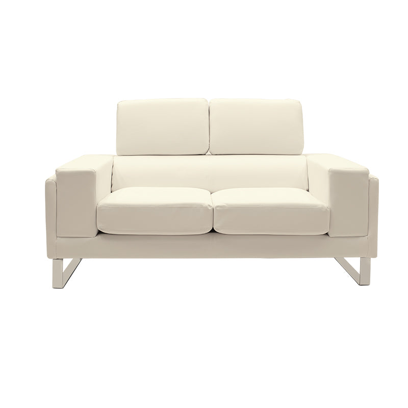 Canapea Shea 2 Locuri Ivory, Bej, 158x80x87 cm