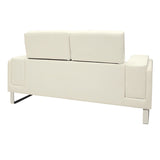 Canapea Shea 2 Locuri Ivory, Bej, 158x80x87 cm