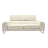 Canapea Shea 3 Locuri Ivory, Bej, 198x80x87 cm