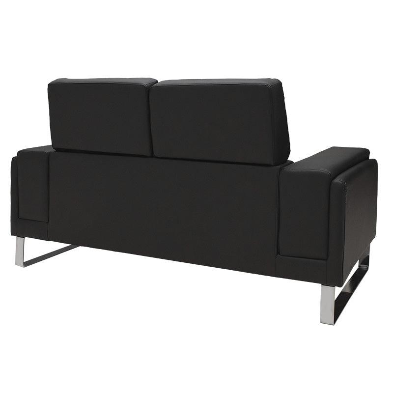 Canapea Shea 2 Locuri Negru 158x80x87 cm
