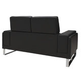 Canapea Shea 2 Locuri Negru 158x80x87 cm
