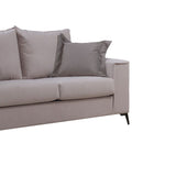 Canapea Verona 2 locuri crem - perne Latte, 173x93x100 cm