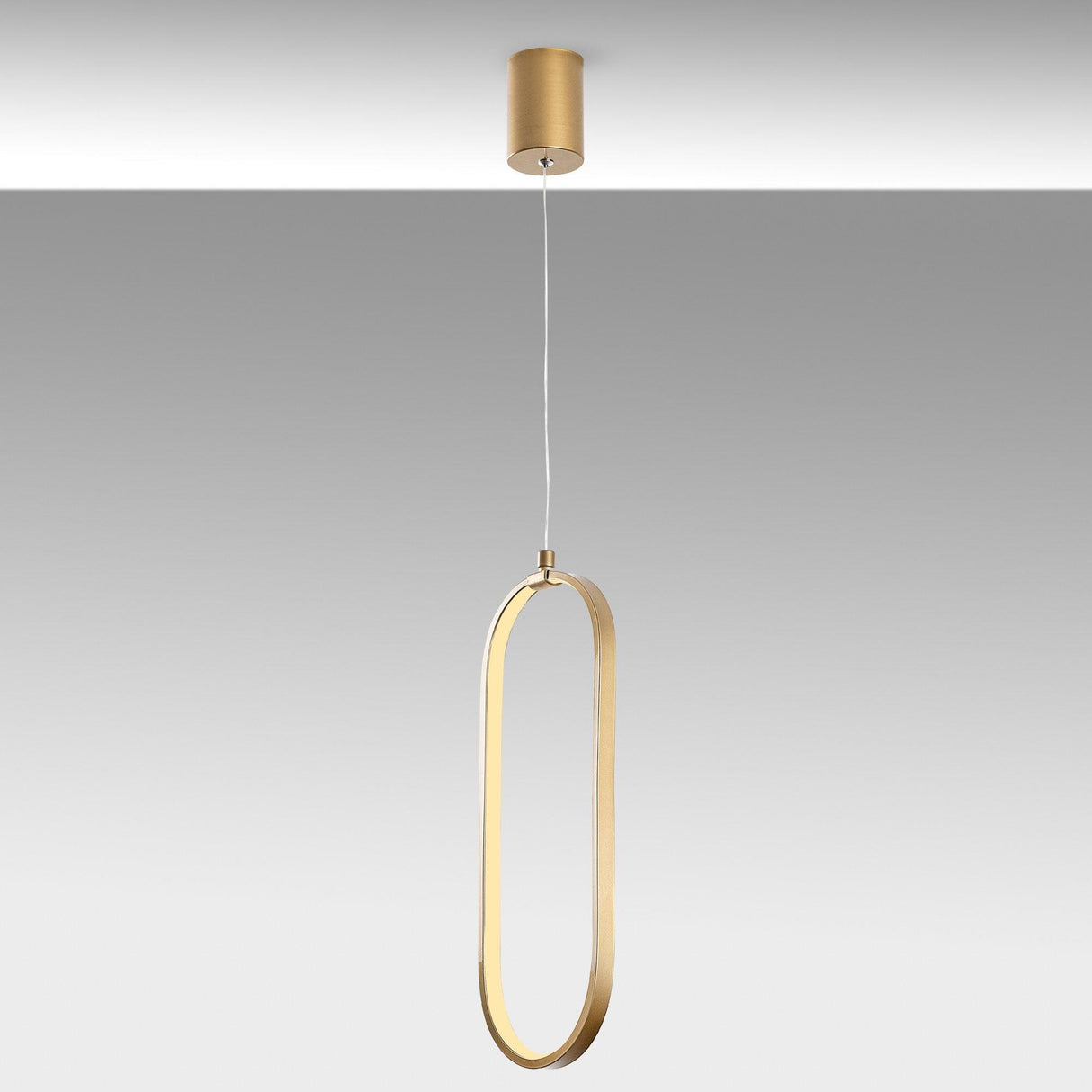 Candelabru Can - 13561, Auriu, 7x7x60 cm