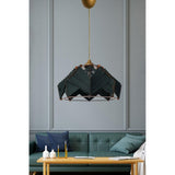 Candelabru YL234, Verde smarald, 35x35x60 cm