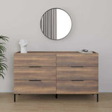 Comoda SFN-1760-DD-1 Home Collection® Oryana, 3 sertare, Alb - Nuc, 140x81x44 cm - Comoda SFN-1760-DD-1 home collection Oryana, 3 sertare, Alb - Nuc, 140x81x44 cm - SFN-1760-OO-1 | SKU: SFN-1760-OO-1