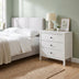 Comoda SFN-993-BB-1 home collection Rustic, 3 sertare, Alb, 73x81x47 cm - SFN-993-BB-1 | SKU: SFN-993-BB-1