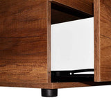 Comoda SFN-540-BB-1 Home Collection® Trendline, 4 sertare, Alb - Nuc, 73x96x44 cm - Maro | SKU: SFN-540-BB-1, SFN-540-OO-1