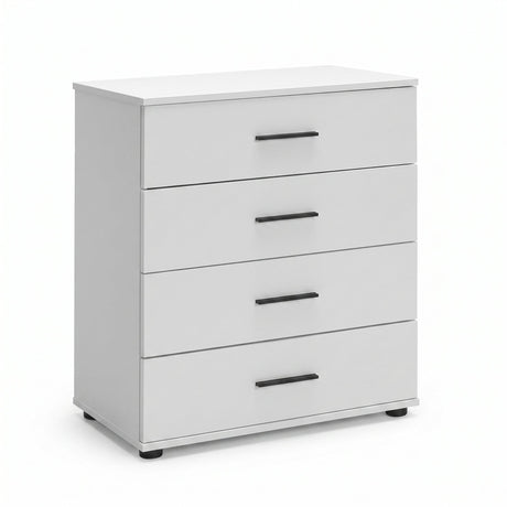 Comoda SFN-604-BB-1 Home Collection® White, 4 sertare, 65x78x41 cm