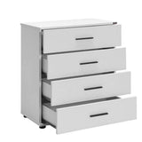 Comoda SFN-604-BB-1 Home Collection® White, 4 sertare, 65x78x41 cm - Alb | SKU: SFN-604-BB-1, SFN-604-FF-1