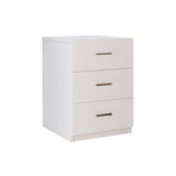 Comoda birou Rollbox, 3 sertare, 45x62x47 cm - Alb