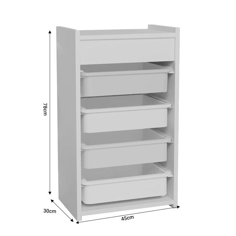 Comoda cu Cosuri Toily  45x30x75cm - Comoda cu Cosuri Toily  45x30x75cm