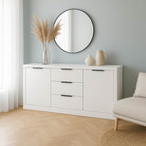 Comoda Doha, Lemn, 180x45x80 cm - Comoda Doha, Lemn, 180x45x80 cm