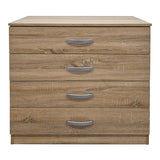 Comoda cu sertare Athos, Lemn, 80x40x79 cm - Stejar