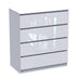 Comoda Dicama mdf, Alb, 86x47x98 cm