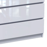 Comoda Dicama mdf, Alb, 86x47x98 cm
