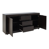 Comoda Doha, Lemn, 180x45x80 cm - Nuc