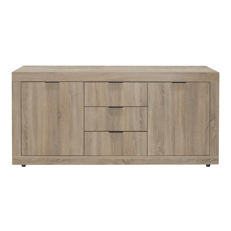 Comoda Doha, Lemn, 180x45x80 cm - Stejar