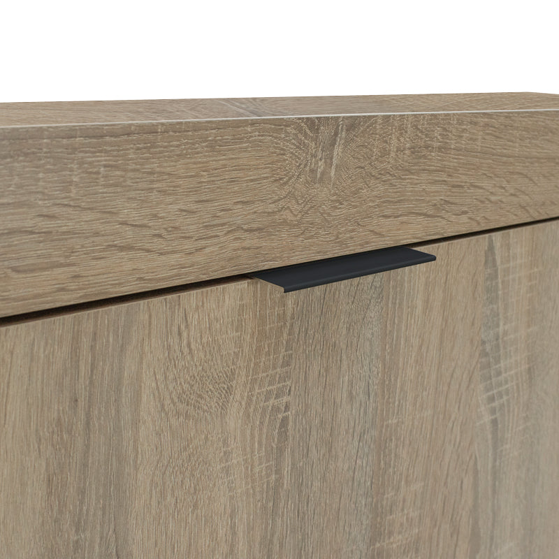 Comoda Doha, Lemn, 180x45x80 cm - Stejar