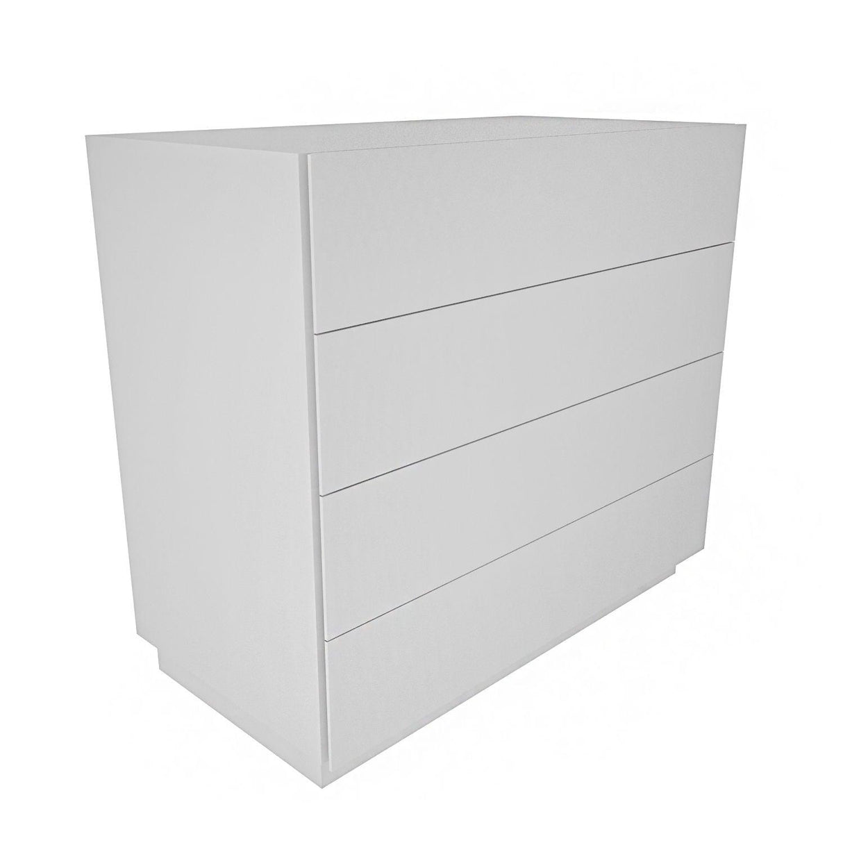 Comoda Evate, Alb, 90x82x45 cm