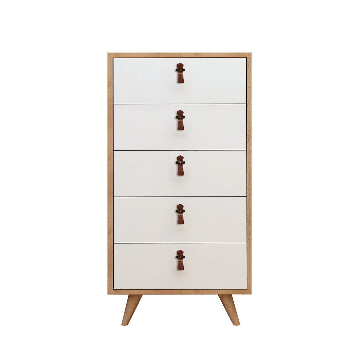 Comoda Frenzu, Stejar, 50x103x40 cm