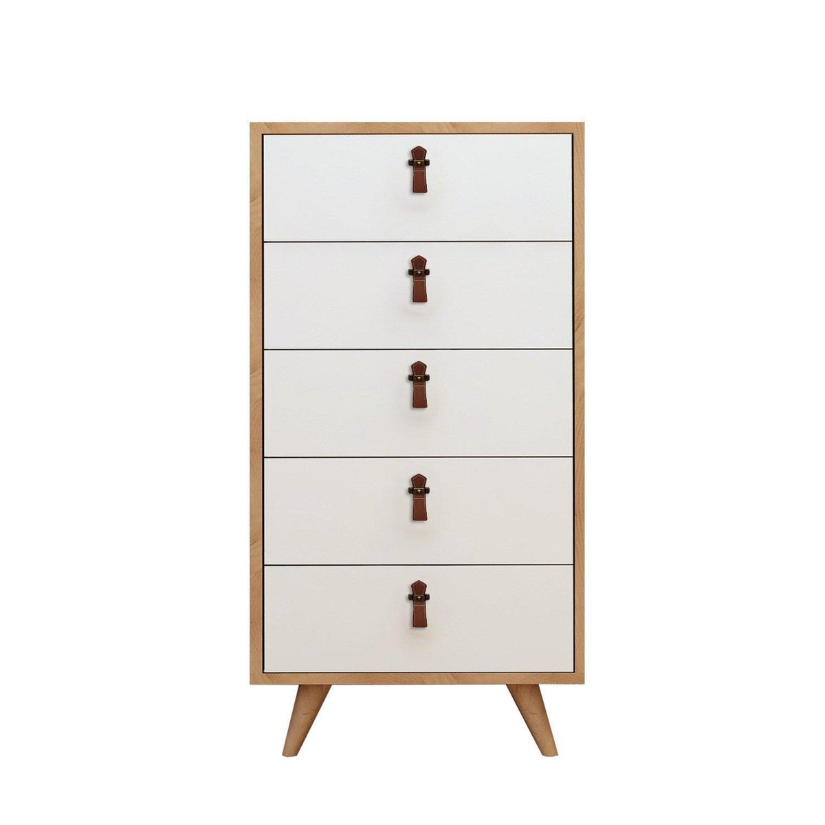 Comoda Frenzu, Stejar, 50x103x40 cm