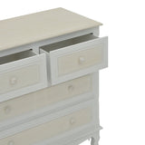 Comoda Joliene, Alb, 80x40x80 cm