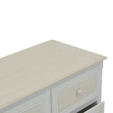 Comoda Joliene, Alb, 80x40x80 cm