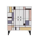 Comoda Multilux, 95x111x36 cm - Maro