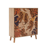 Comoda Multilux, 95x111x36 cm - Portocaliu