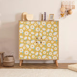 Comoda Multilux, 95x111x36 cm - Auriu