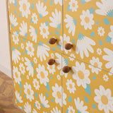 Comoda Multilux, 95x111x36 cm - Auriu
