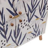 Comoda Multilux, 95x111x36 cm - Albastru