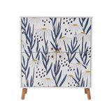 Comoda Multilux, 95x111x36 cm - Albastru