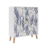 Comoda Multilux, 95x111x36 cm - Albastru