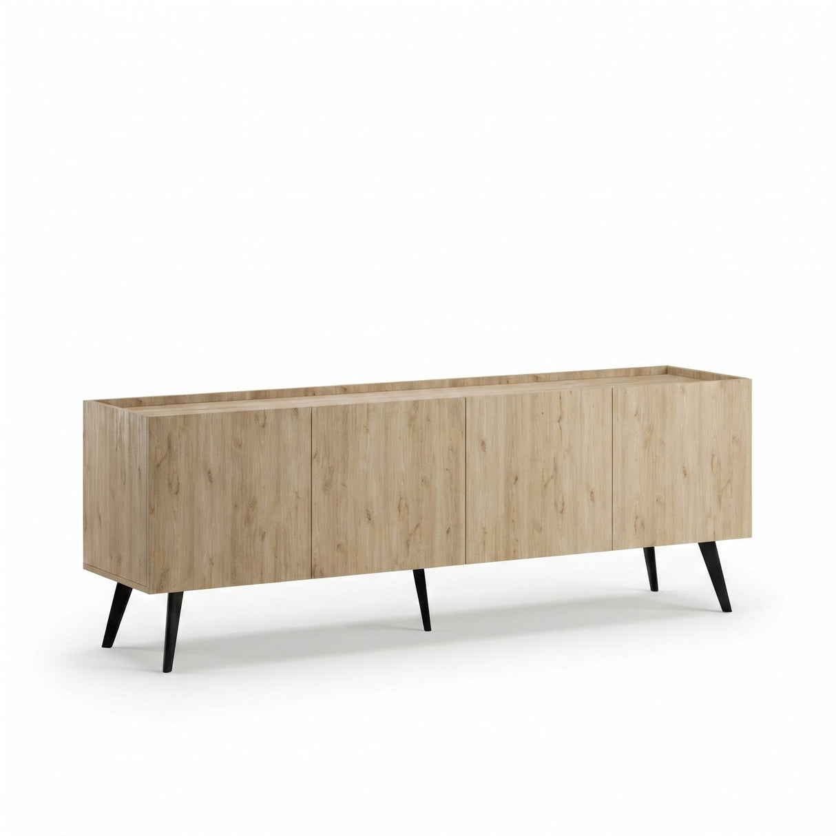 Comoda TV TVC-740-FF-1 Home Collection® Luna, Stejar, 180x63x42 cm