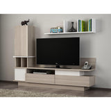 Comoda Tv Como - White, Cordoba, Alb, 118.5x31.5x17 cm
