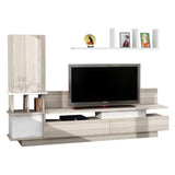 Comoda Tv Como - White, Cordoba, Alb, 118.5x31.5x17 cm