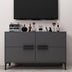 Comoda TV Ctn - Anthracite, Gri, 75x30x120 cm