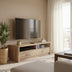 Comoda TV cu rafturi, Lemn, Sonoma, 120x45x42 cm