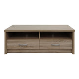 Comoda TV cu rafturi, Lemn, Sonoma, 120x45x42 cm
