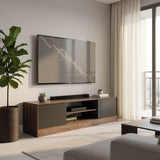 Comoda TV Sasa, Pal melaminat, 150x35x42 cm - Comoda TV Sasa, Pal melaminat, 150x35x42 cm