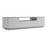 Comoda TV cu spatiu de depozitare Winey, Lemn, Stejar, 180x44x44 cm