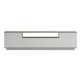 Comoda TV cu spatiu de depozitare Winey, Lemn, Stejar, 180x44x44 cm