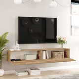 Comoda TV de perete Dello, 180x32x30 cm - Sonoma