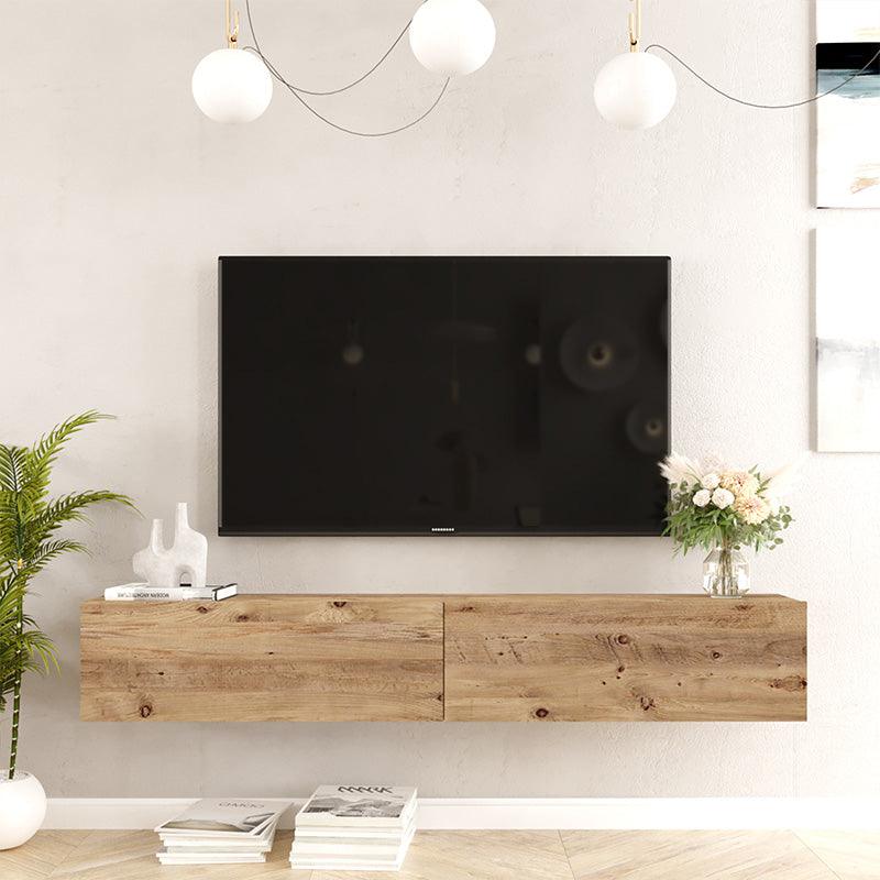 Comoda TV de perete Dello, 180x32x30 cm - Sonoma
