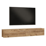 Comoda TV de perete Dello, 180x32x30 cm - Comoda TV de perete Dello, 180x32x30 cm - 176-000060